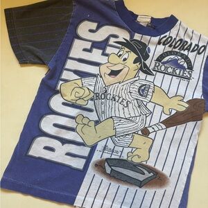 Vintage Flintstones Colorado Rockies AOP